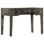 Casa si Gradina - Mobilier - Mese si birouri - Birouri - Birou, negru, 110 x 50 x 75 cm, lemn masiv de mango - Infinity.ro