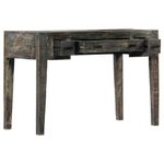 Casa si Gradina - Mobilier - Mese si birouri - Birouri - Birou, negru, 110 x 50 x 75 cm, lemn masiv de mango - Infinity.ro