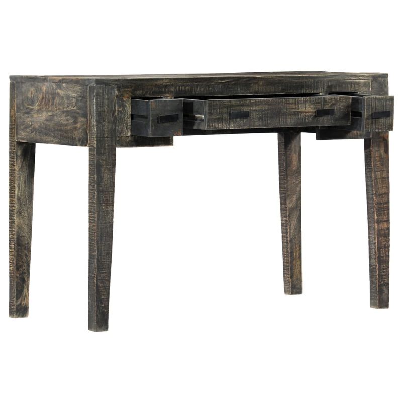 Casa si Gradina - Mobilier - Mese si birouri - Birouri - Birou, negru, 110 x 50 x 75 cm, lemn masiv de mango - Infinity.ro