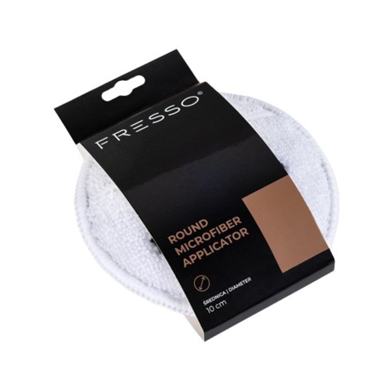 Auto si Moto - Intretinere auto - Produse curatare auto - Aplicator Rotund din Microfibra Fresso Round Microfiber Applicator - Infinity.ro