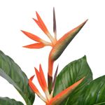 Casa si Gradina - Decoratiuni - Obiecte decorative - Plante artificiale - Planta artificiala Strelitzia cu ghiveci, rosu, 100 cm - Infinity.ro
