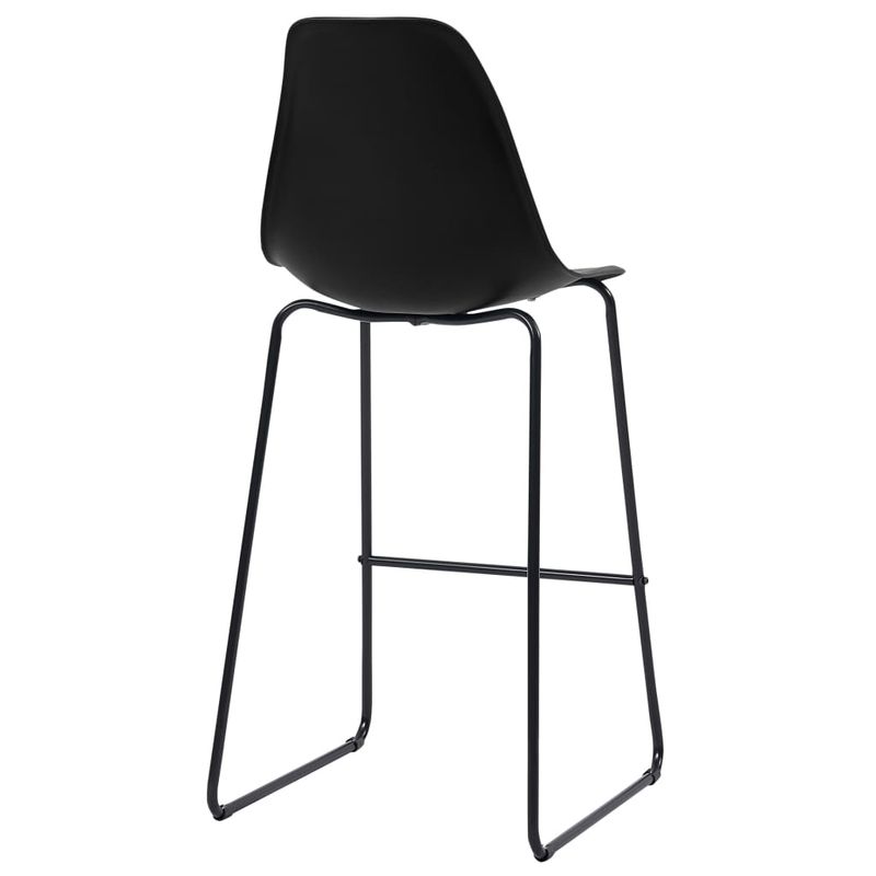 Casa si Gradina - Mobilier - Scaune si fotolii - Scaune - Scaune de bar, 2 buc., negru, plastic - Infinity.ro