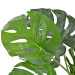 Casa si Gradina - Decoratiuni - Obiecte decorative - Plante artificiale - Planta artificiala Monstera cu ghiveci, verde, 100 cm - Infinity.ro