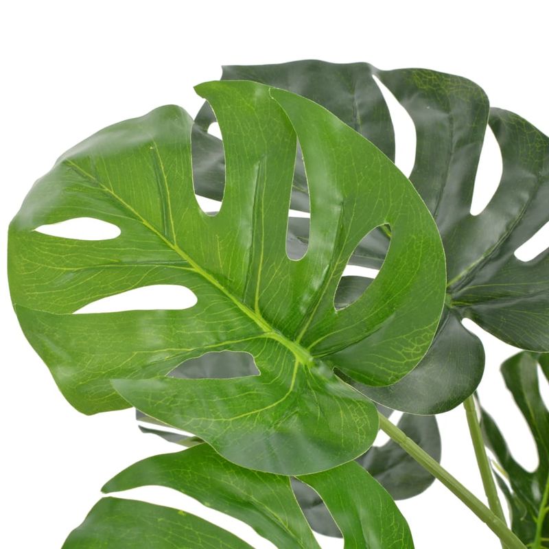 Casa si Gradina - Decoratiuni - Obiecte decorative - Plante artificiale - Planta artificiala Monstera cu ghiveci, verde, 100 cm - Infinity.ro