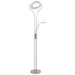 Casa si Gradina - Corpuri si surse de iluminat - Veioze si lampi - Lampadare - Lampa de podea, argintiu, 180 cm, 18 W, reglabila - Infinity.ro