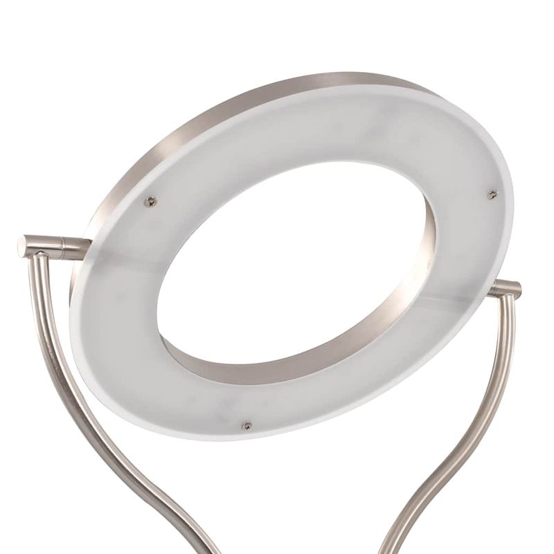 Casa si Gradina - Corpuri si surse de iluminat - Veioze si lampi - Lampadare - Lampa de podea, argintiu, 180 cm, 18 W, reglabila - Infinity.ro