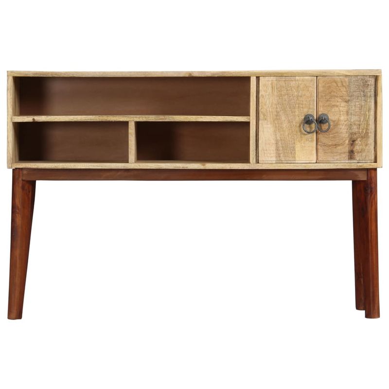 Casa si Gradina - Mobilier - Comode si corpuri - Console - Masa consola, 115x30x76 cm, lemn masiv de mango nefinisat - Infinity.ro