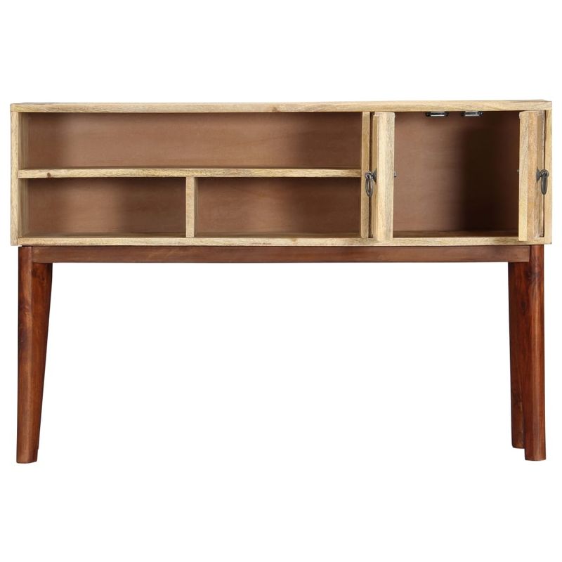 Casa si Gradina - Mobilier - Comode si corpuri - Console - Masa consola, 115x30x76 cm, lemn masiv de mango nefinisat - Infinity.ro