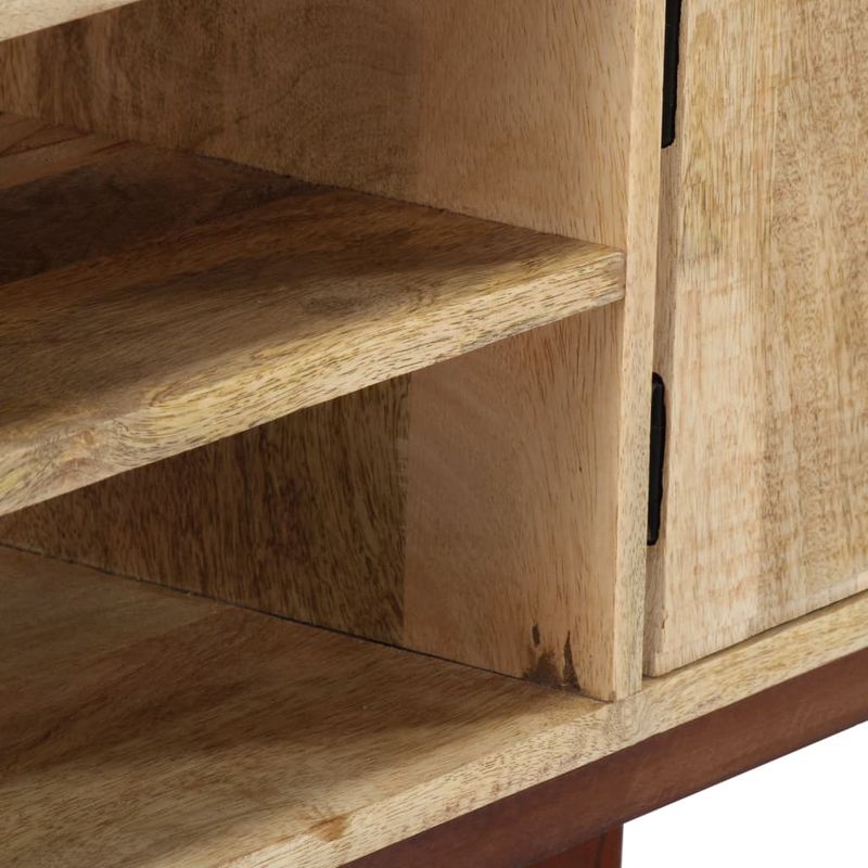 Casa si Gradina - Mobilier - Comode si corpuri - Console - Masa consola, 115x30x76 cm, lemn masiv de mango nefinisat - Infinity.ro