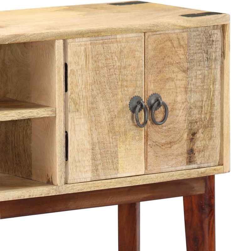 Casa si Gradina - Mobilier - Comode si corpuri - Console - Masa consola, 115x30x76 cm, lemn masiv de mango nefinisat - Infinity.ro