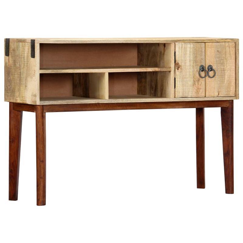 Casa si Gradina - Mobilier - Comode si corpuri - Console - Masa consola, 115x30x76 cm, lemn masiv de mango nefinisat - Infinity.ro
