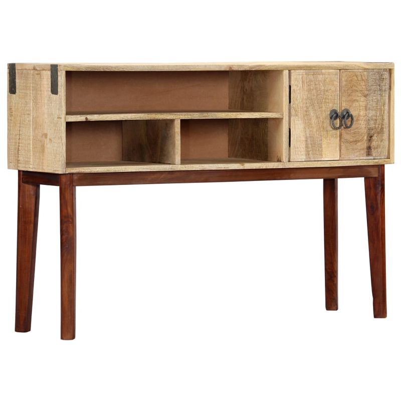 Casa si Gradina - Mobilier - Comode si corpuri - Console - Masa consola, 115x30x76 cm, lemn masiv de mango nefinisat - Infinity.ro