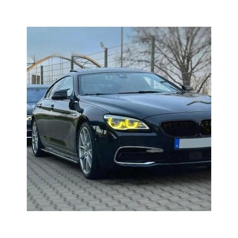 Auto si Moto - Piese auto si accesorii - Caroserie - Faruri, stopuri si proiectoare - Set module galbene CSL Style Angel Eyes DRL pentru BMW seria 6 F06, F12, F13 LCI - Infinity.ro