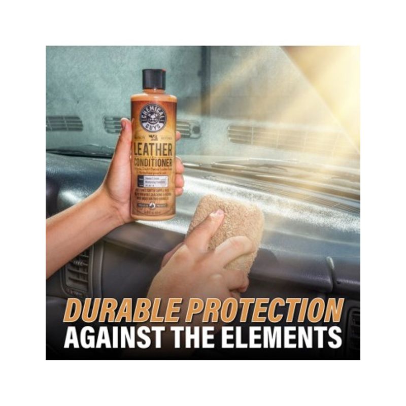 Auto si Moto - Intretinere auto - Produse curatare auto - Balsam hidratare si protectie piele ChemicalGuys Leather Conditioner, 473 ml - Infinity.ro