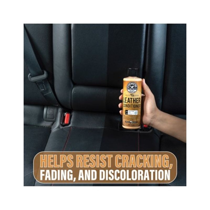 Auto si Moto - Intretinere auto - Produse curatare auto - Balsam hidratare si protectie piele ChemicalGuys Leather Conditioner, 473 ml - Infinity.ro