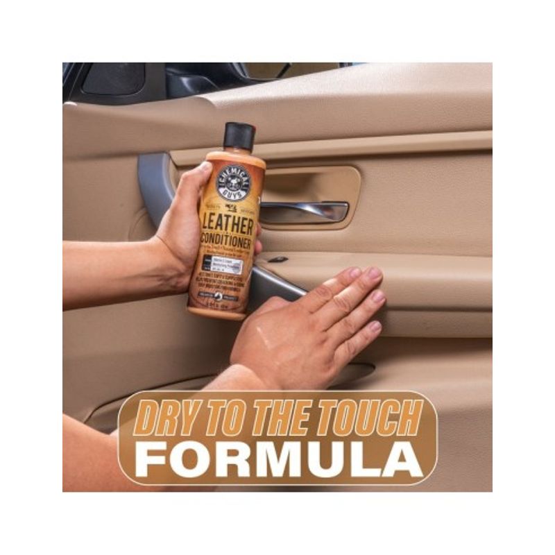 Auto si Moto - Intretinere auto - Produse curatare auto - Balsam hidratare si protectie piele ChemicalGuys Leather Conditioner, 473 ml - Infinity.ro