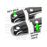 Auto si Moto - Piese auto si accesorii - Interior auto - Accesorii interior - Set manere cromate Mitsubishi L200 Triton KEYLESS 2015, 2016, 2017, 2018, 2019 MTE100 - Infinity.ro