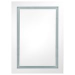 Casa si Gradina - Mobilier - Mobilier baie - Corpuri baie - Dulap de baie cu oglinda si LED-uri, 50 x 13 x 70 cm - Infinity.ro