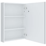 Casa si Gradina - Mobilier - Mobilier baie - Corpuri baie - Dulap de baie cu oglinda si LED-uri, 50 x 13 x 70 cm - Infinity.ro