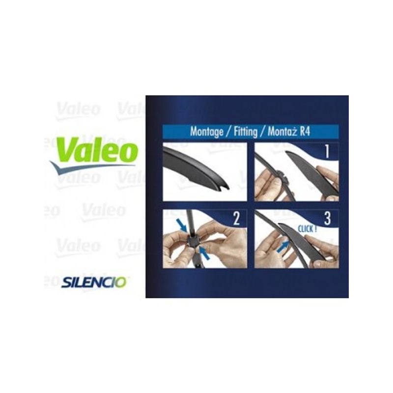 Auto si Moto - Intretinere auto - Stergatoare - Stergator Luneta spate Flat universal Valeo 240mm - Infinity.ro