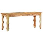 Casa si Gradina - Mobilier - Canapele si coltare - Banchete - Banca solida din lemn reciclat, 110x35x45 cm - Infinity.ro
