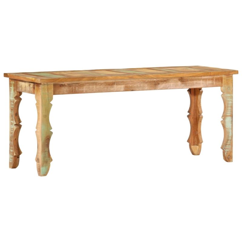 Casa si Gradina - Mobilier - Canapele si coltare - Banchete - Banca solida din lemn reciclat, 110x35x45 cm - Infinity.ro