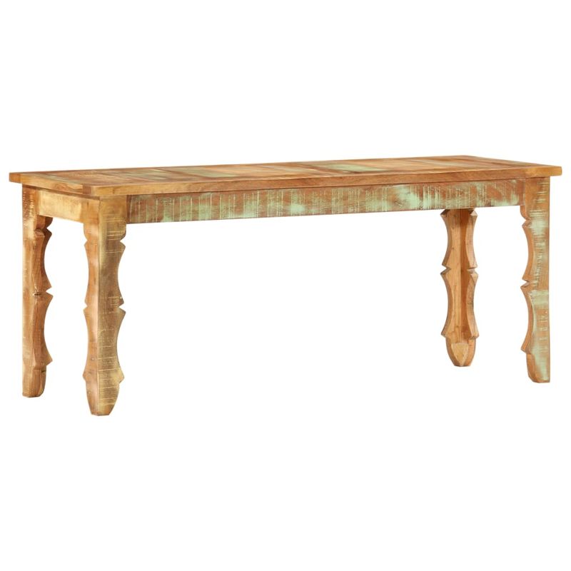 Casa si Gradina - Mobilier - Canapele si coltare - Banchete - Banca solida din lemn reciclat, 110x35x45 cm - Infinity.ro