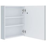 Casa si Gradina - Mobilier - Mobilier baie - Corpuri baie - Dulap de baie cu oglinda si LED-uri, 50x13,5x60 cm - Infinity.ro