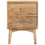 Casa si Gradina - Mobilier - Comode si corpuri - Noptiere - Noptiera, 40 x 35 x 55 cm, lemn masiv de mango - Infinity.ro