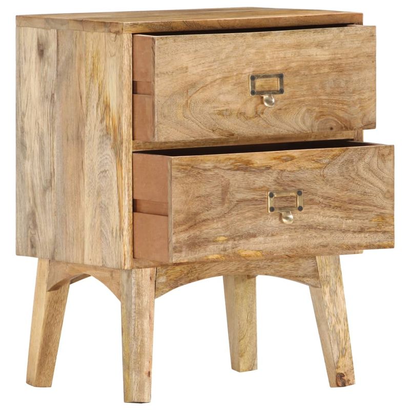 Casa si Gradina - Mobilier - Comode si corpuri - Noptiere - Noptiera, 40 x 35 x 55 cm, lemn masiv de mango - Infinity.ro