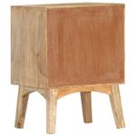 Casa si Gradina - Mobilier - Comode si corpuri - Noptiere - Noptiera, 40 x 35 x 55 cm, lemn masiv de mango - Infinity.ro