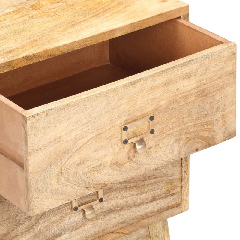 Casa si Gradina - Mobilier - Comode si corpuri - Noptiere - Noptiera, 40 x 35 x 55 cm, lemn masiv de mango - Infinity.ro