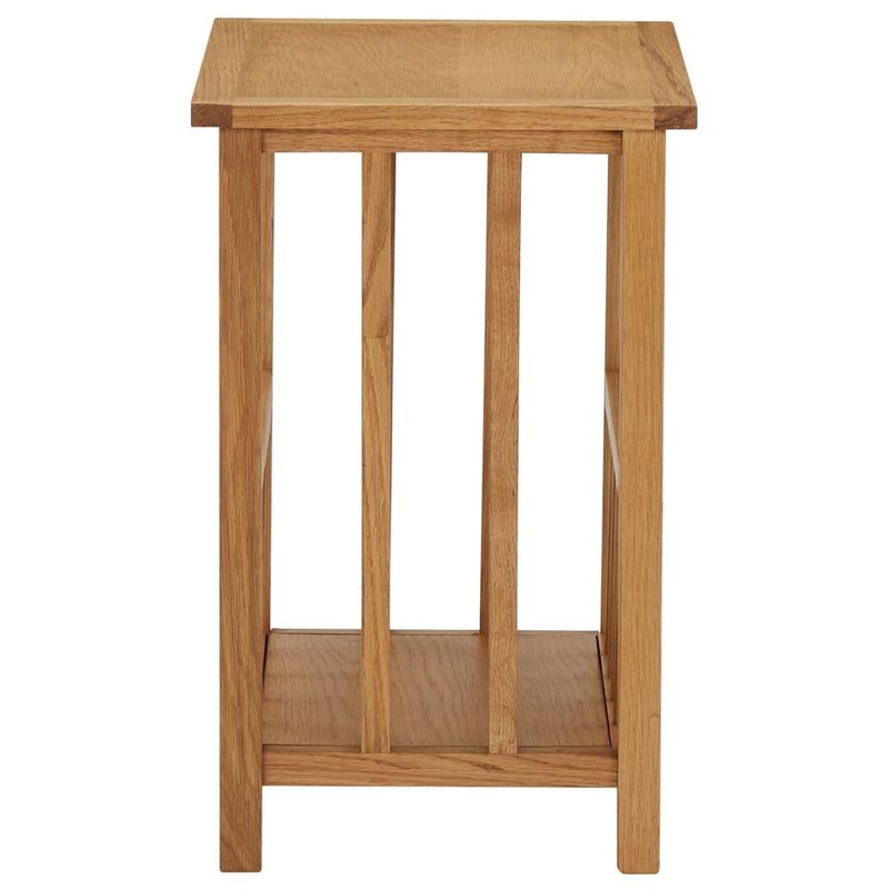 Casa si Gradina - Mobilier - Mese si birouri - Mese living - Masuta de reviste, 45 x 35 x 55 cm, lemn masiv de stejar - Infinity.ro