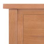 Casa si Gradina - Mobilier - Mese si birouri - Mese living - Masa de reviste cu sertar, 35 x 27 x 55 cm, lemn masiv stejar - Infinity.ro