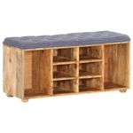 Casa si Gradina - Mobilier - Canapele si coltare - Banchete - Banca de hol, 100 x 35 x 47 cm, lemn masiv de mango - Infinity.ro
