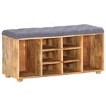 Casa si Gradina - Mobilier - Canapele si coltare - Banchete - Banca de hol, 100 x 35 x 47 cm, lemn masiv de mango - Infinity.ro