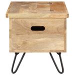 Casa si Gradina - Mobilier - Organizare si depozitare - Cufere si lazi - Cufar, 90 x 40 x 45 cm, lemn masiv de mango - Infinity.ro