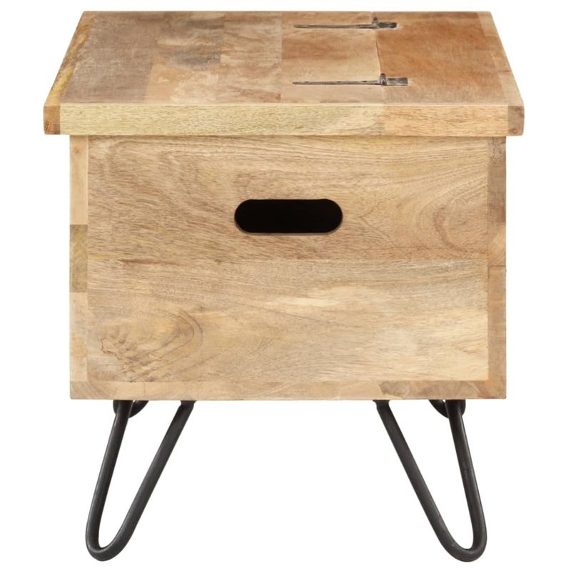 Casa si Gradina - Mobilier - Organizare si depozitare - Cufere si lazi - Cufar, 90 x 40 x 45 cm, lemn masiv de mango - Infinity.ro