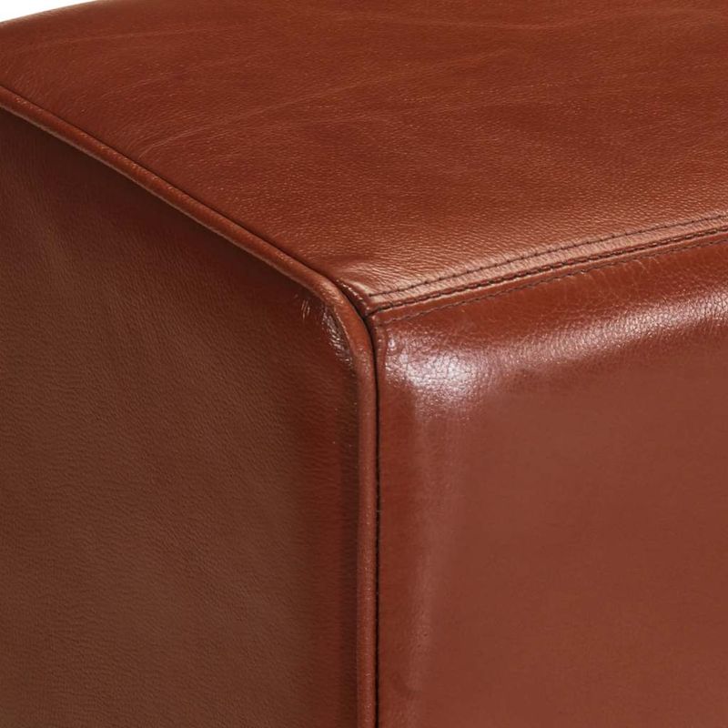 Casa si Gradina - Mobilier - Canapele si coltare - Banchete - Banca Turnbock vintage cu manere, piele naturala de capra - Infinity.ro