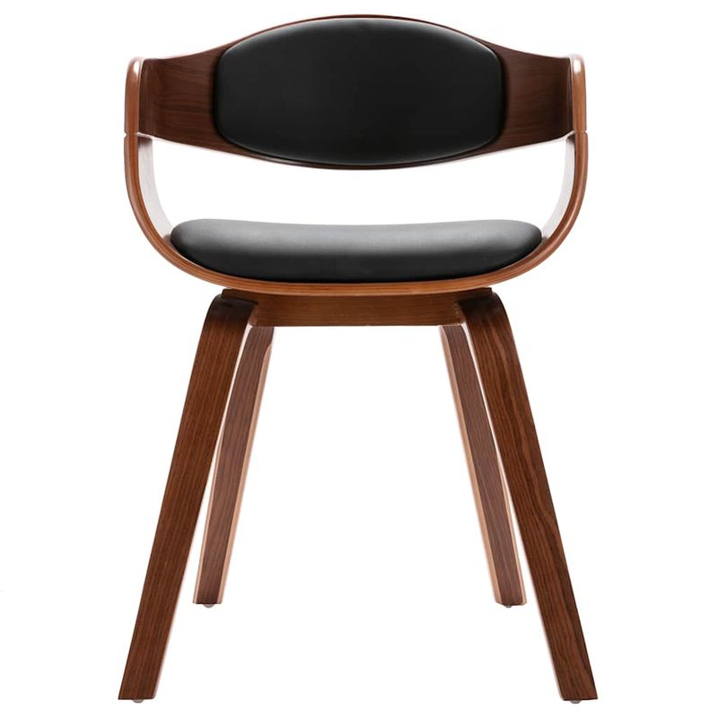 Casa si Gradina - Mobilier - Scaune si fotolii - Scaune - Scaune de bucatarie, 2 buc, lemn curbat & piele ecologica - Infinity.ro