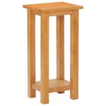 Casa si Gradina - Mobilier - Mese si birouri - Mese living - 289185  Masa laterala 27x24x55 cm Lemn masiv de stejar - Infinity.ro