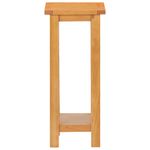 Casa si Gradina - Mobilier - Mese si birouri - Mese living - 289185  Masa laterala 27x24x55 cm Lemn masiv de stejar - Infinity.ro