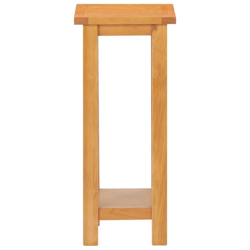 Casa si Gradina - Mobilier - Mese si birouri - Mese living - 289185  Masa laterala 27x24x55 cm Lemn masiv de stejar - Infinity.ro