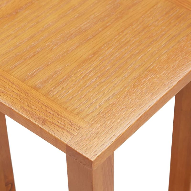 Casa si Gradina - Mobilier - Mese si birouri - Mese living - 289185  Masa laterala 27x24x55 cm Lemn masiv de stejar - Infinity.ro