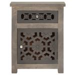 Casa si Gradina - Mobilier - Comode si corpuri - Noptiere - Noptiera, 40 x 30 x 50 cm, lemn masiv de mango - Infinity.ro