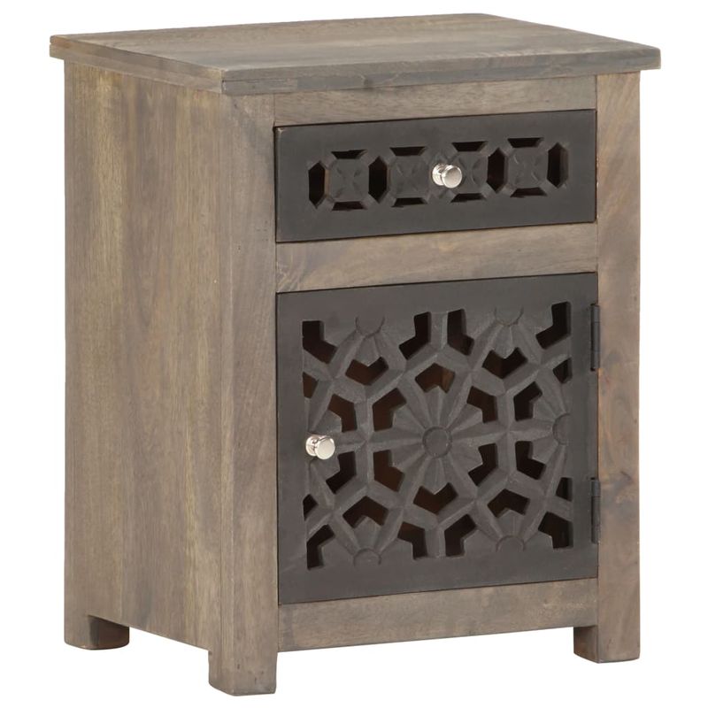 Casa si Gradina - Mobilier - Comode si corpuri - Noptiere - Noptiera, 40 x 30 x 50 cm, lemn masiv de mango - Infinity.ro