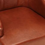 Casa si Gradina - Mobilier - Scaune si fotolii - Scaune - Scaune de bucatarie, 2 buc., maro, piele naturala de capra - Infinity.ro