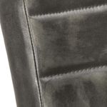 Casa si Gradina - Mobilier - Scaune si fotolii - Scaune - Scaune de bucatarie tip consola, 4 buc., gri, piele naturala - Infinity.ro
