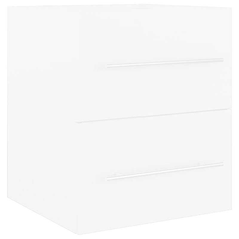 Casa si Gradina - Mobilier - Mobilier baie - Comode baie - Dulap cu chiuveta incorporata, alb, lemn prelucrat - Infinity.ro
