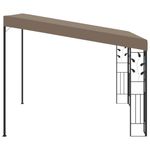 Casa si Gradina - Gradina si terasa - Umbrele si pavilioane - Pavilioane - Pavilion montat pe perete, gri taupe, 3x3x2,5 m - Infinity.ro